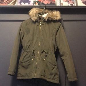 Label of Graded Goods - Olive Green Coat